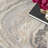 Abstract Machine Woven Area Rug in Cream/Grey-89957681