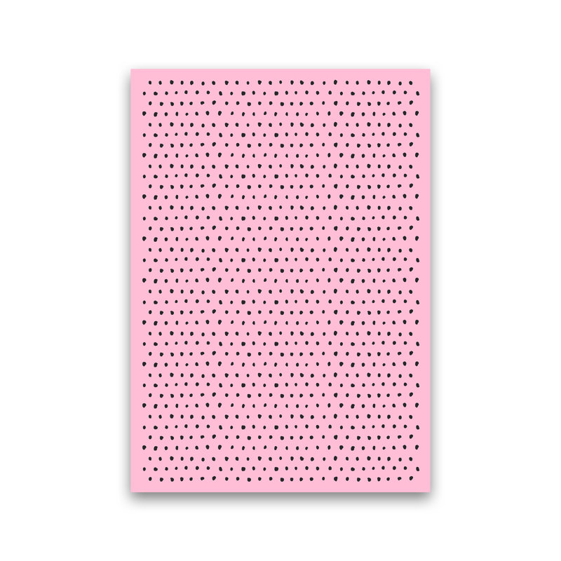 Artsy Dots Pink - Print, No Framed, 42cm H x 30cm W x 1cm D