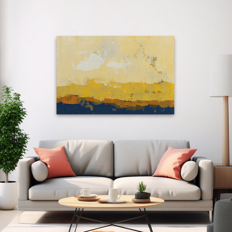 Abstract - Hour, 40" H x 60" W