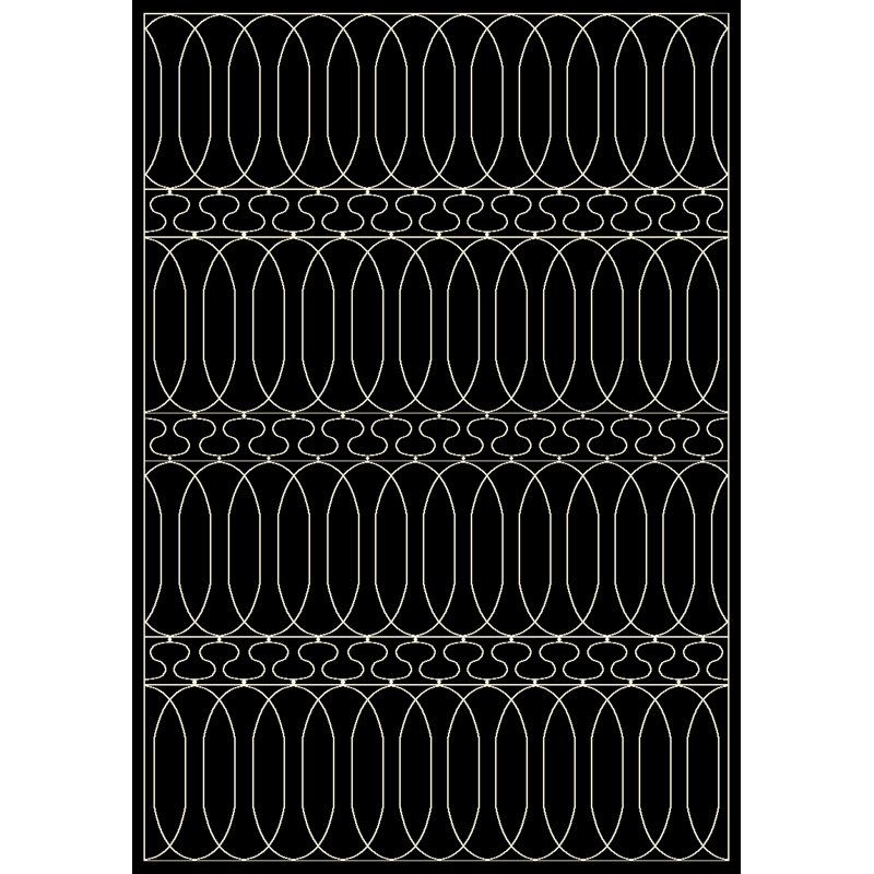 Trend Viscose Geometric Indoor Rug, Rectangle 2' x 3'7"