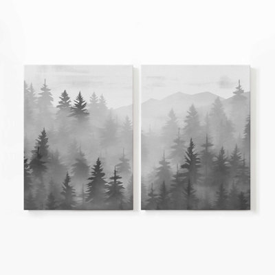Toile Smoky Pines