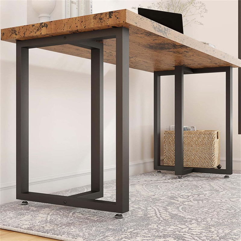 Heavy-Duty Metal T-Shape Table Legs For Durable And Stylish Industrial Furniture, Perfect For Dining, Office, And More