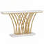 Faux Marble Entryway Table  Console Table