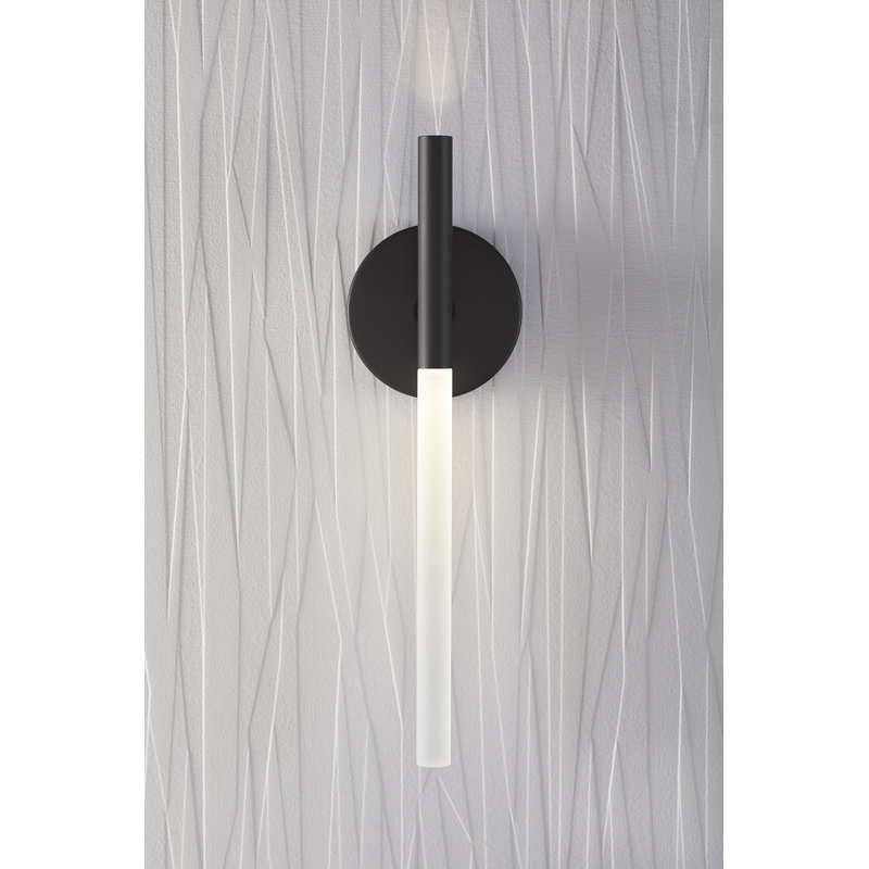 Components One-Light LED Sconce, Matte Black