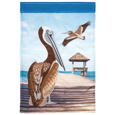 Sutterfield Double Sided 18'' H x 13'' W Polyester Garden Flag