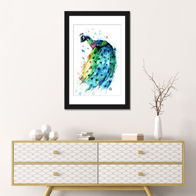 " Proud Peacock " by Lisa Whitehouse