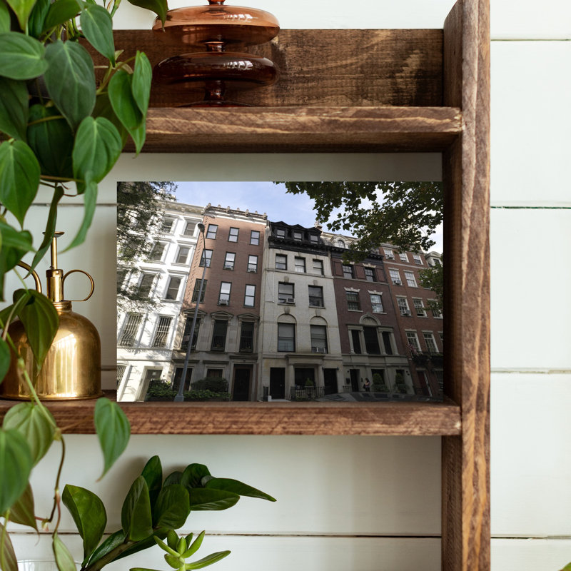 Low angle view of townhouses Upper East Side Park Avenue Manhattan New York City New York State USA 1 Piece Wrapped Canvas Wall Art