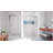 Leser - W x 70.375'' H Bypass Door Semi-Frameless Shower Door with-42467410-42576533-42576532