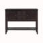Ample console de rangement rétro avec quatre petits tiroirs-1296087440