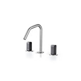 Acquaco Linki Io Deck Mount Three-Hole Widespread Bathroom Lavatory Faucet with 6-5/8'' Spout Reach