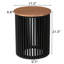 Table d'appoint en bois massif ACACIA