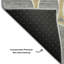 Tapis de qualité supérieure lavable à la machine Cossette AMF1041-1232498031