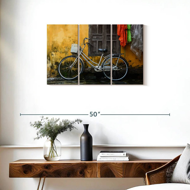 Mehar Metal Bicycle, 20" H x 33" W