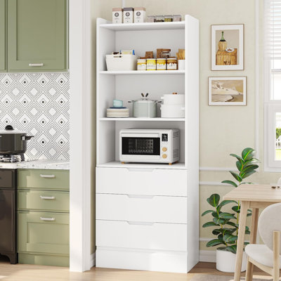 73.23 Kitchen Pantry by Ebern Designs