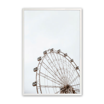 Demarie Sky High Delight, encadré sur papier par Krista Broadway, photographie