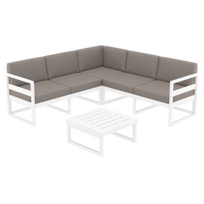 Lane 2 Piece Sectional Seating Group with Cushions by AllModern