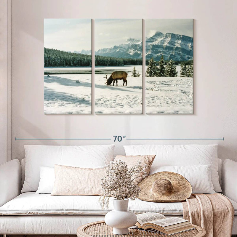 Wapiti Brampt Banff, H 32 po x l 50 po