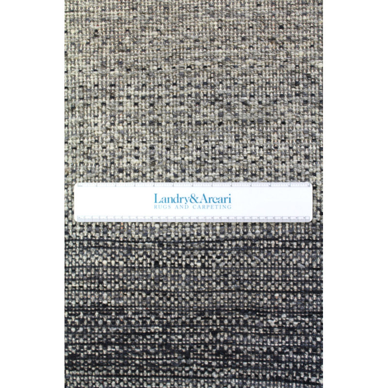 Tapis unique nouvel âge 10 pi x 13 pi 11 po Tides en gris / argent / gris anthracite