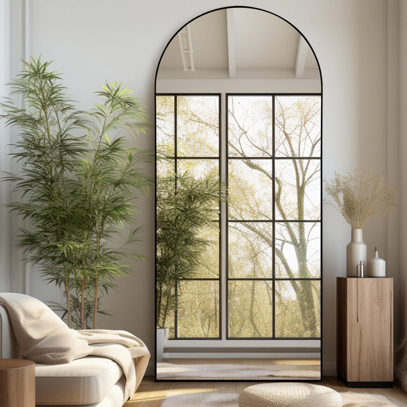 Miroir Kadeshia, Noir, 76 po x 34 po