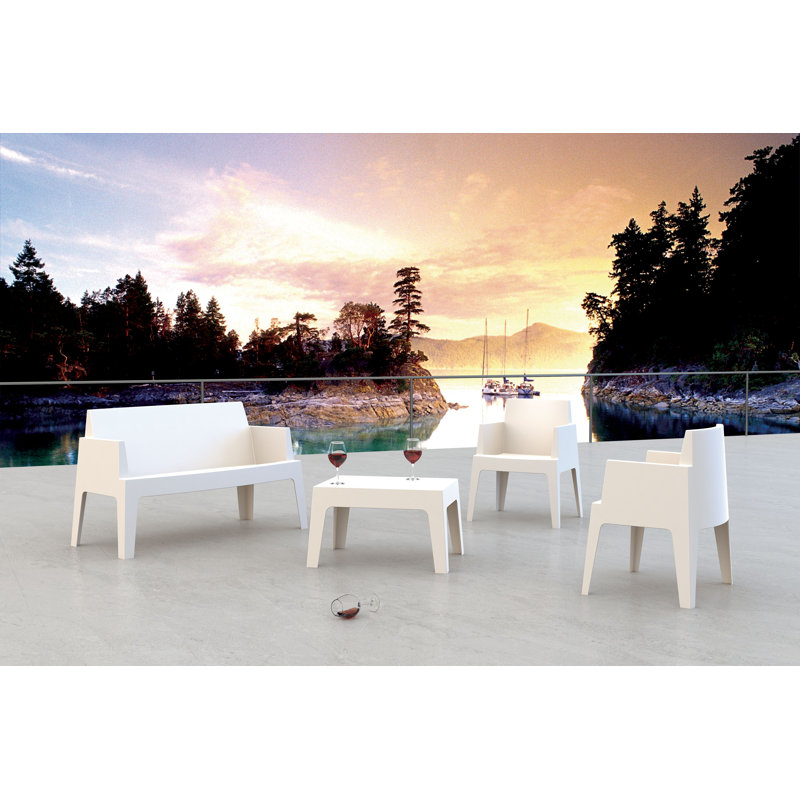 Table basse Bence, Blanc