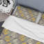 Ensemble de housse de couette à motifs gris et jaune Boho-691629660