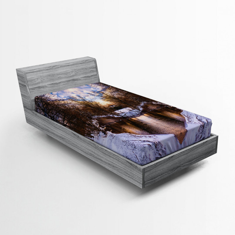 Microfiber Fitted Sheet, Twin Fitted Sheet