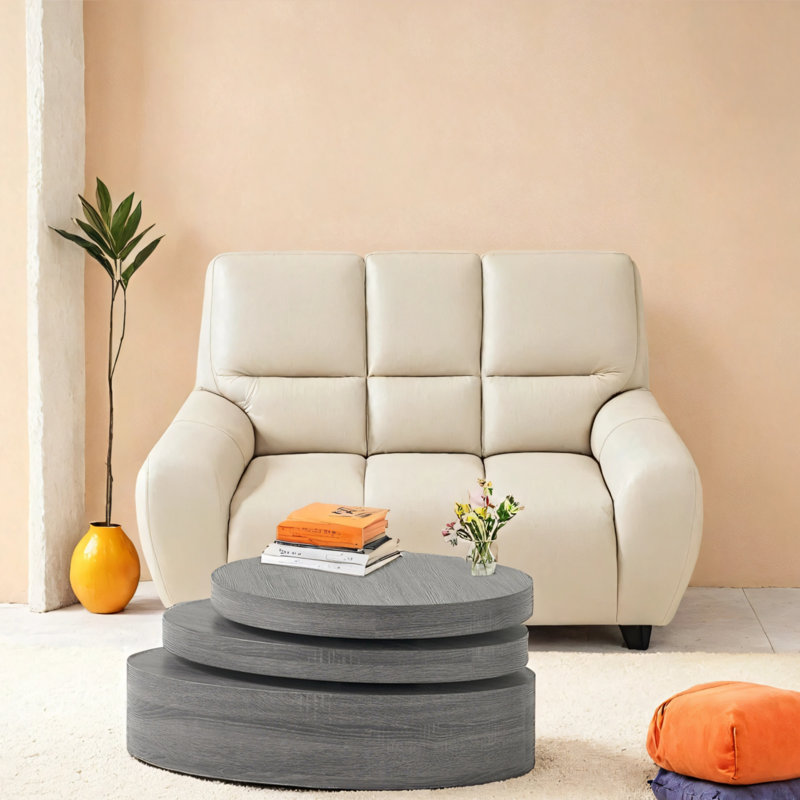 Unique Design Rotatable Coffee Table