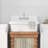 Mason 30-inch White Ceramic Laundry Sink Wall Mount Utility Sink Farmhouse Vintage Sink Laundry Tub