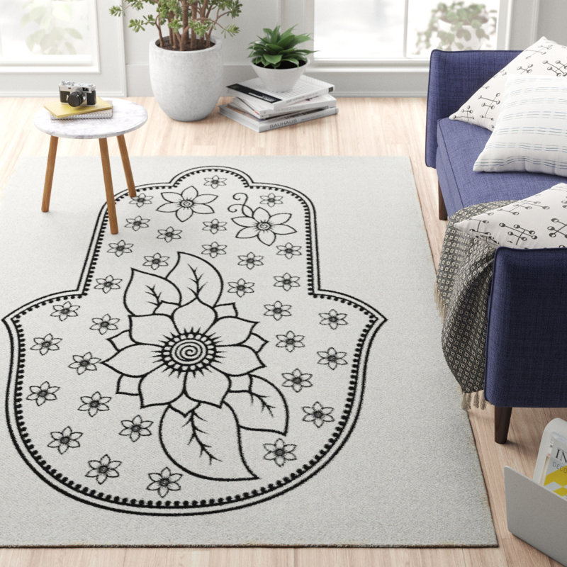 Lawerence Hand Woven Area Rug, Rectangle 120 x 180cm