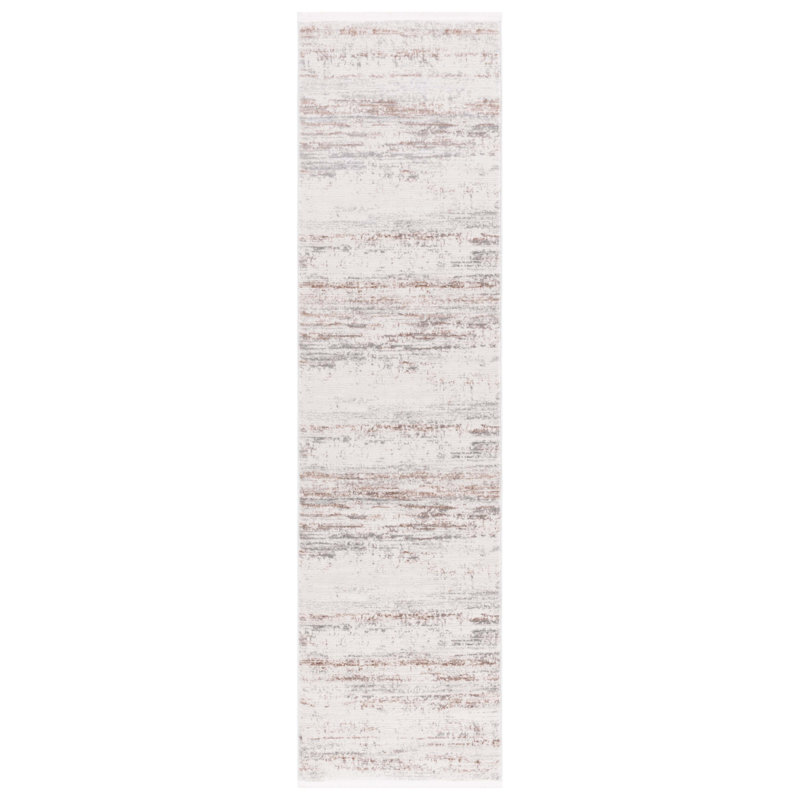 Tapis abstrait Aneyda Performance, Tapis de couloir 2 pi 2 po x 8 pi