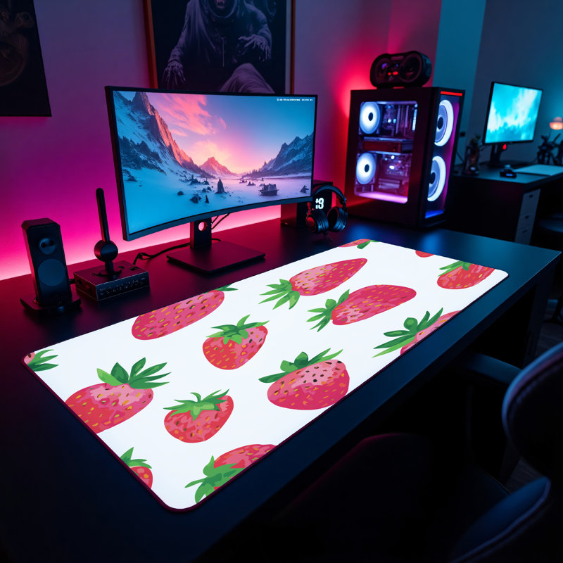 Polyester Desk Pad, 31.5x15.5