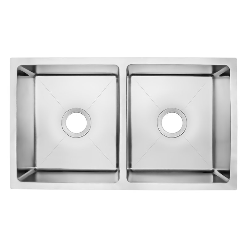 Undermount Double Bowl Stainless Steel Kitchen Sink