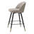 Cliff Swivel Upholstered Counter Stool with Metal Frame-72767075-72767076
