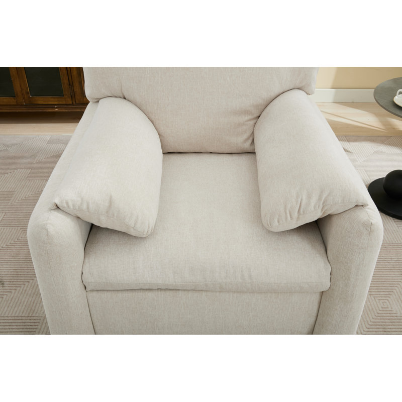 Fauteuil d'appoint Madell, Beige