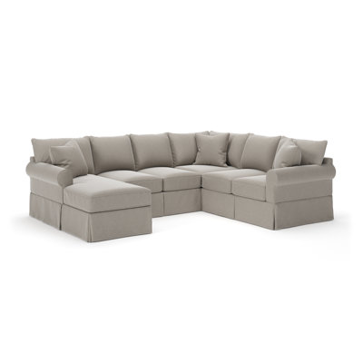 Amari Slipcovered U-Sectional