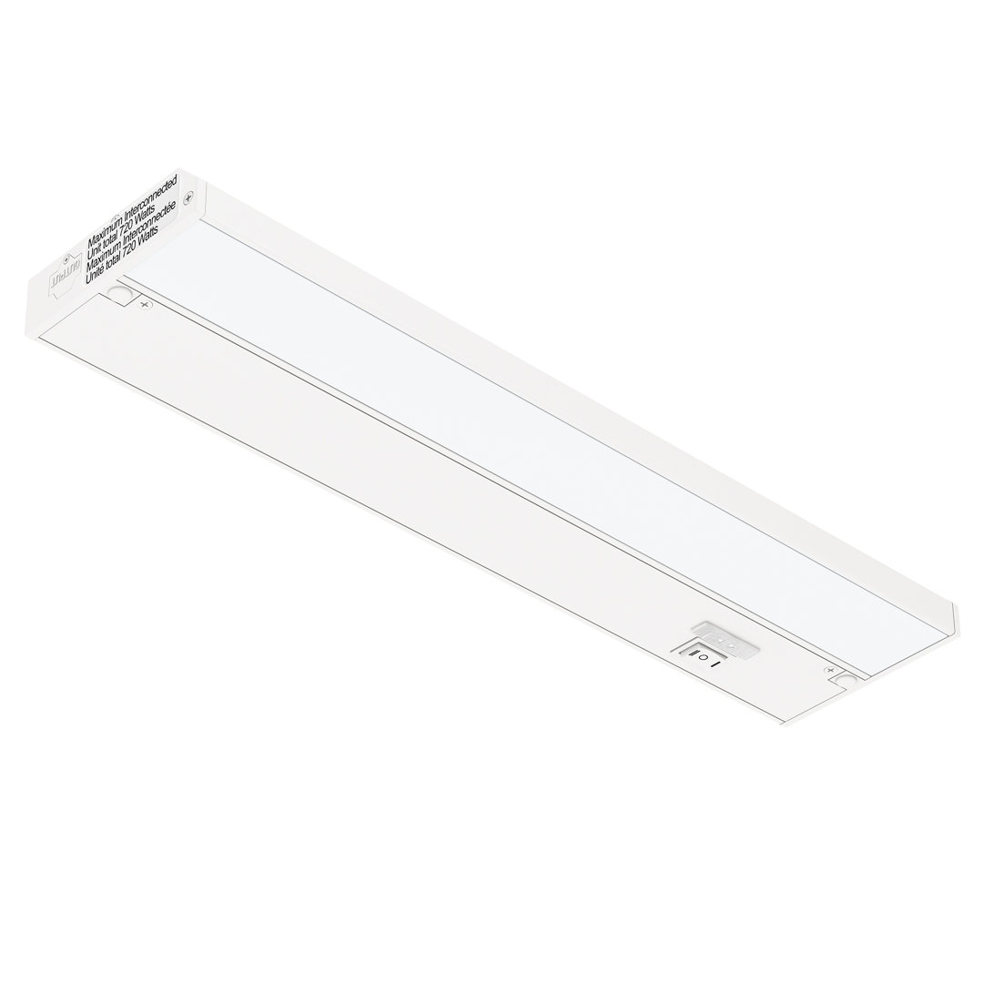 INLIGHT 18-inch 3 Color Levels LED Under Cabinet Lighting, Hardwired or Plugged-in, Selectable White 2700K/3000K/4000K Inlight 