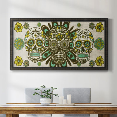 Dia De Los Muertos, toile encadrée de qualité supérieure - prête à être accrochée