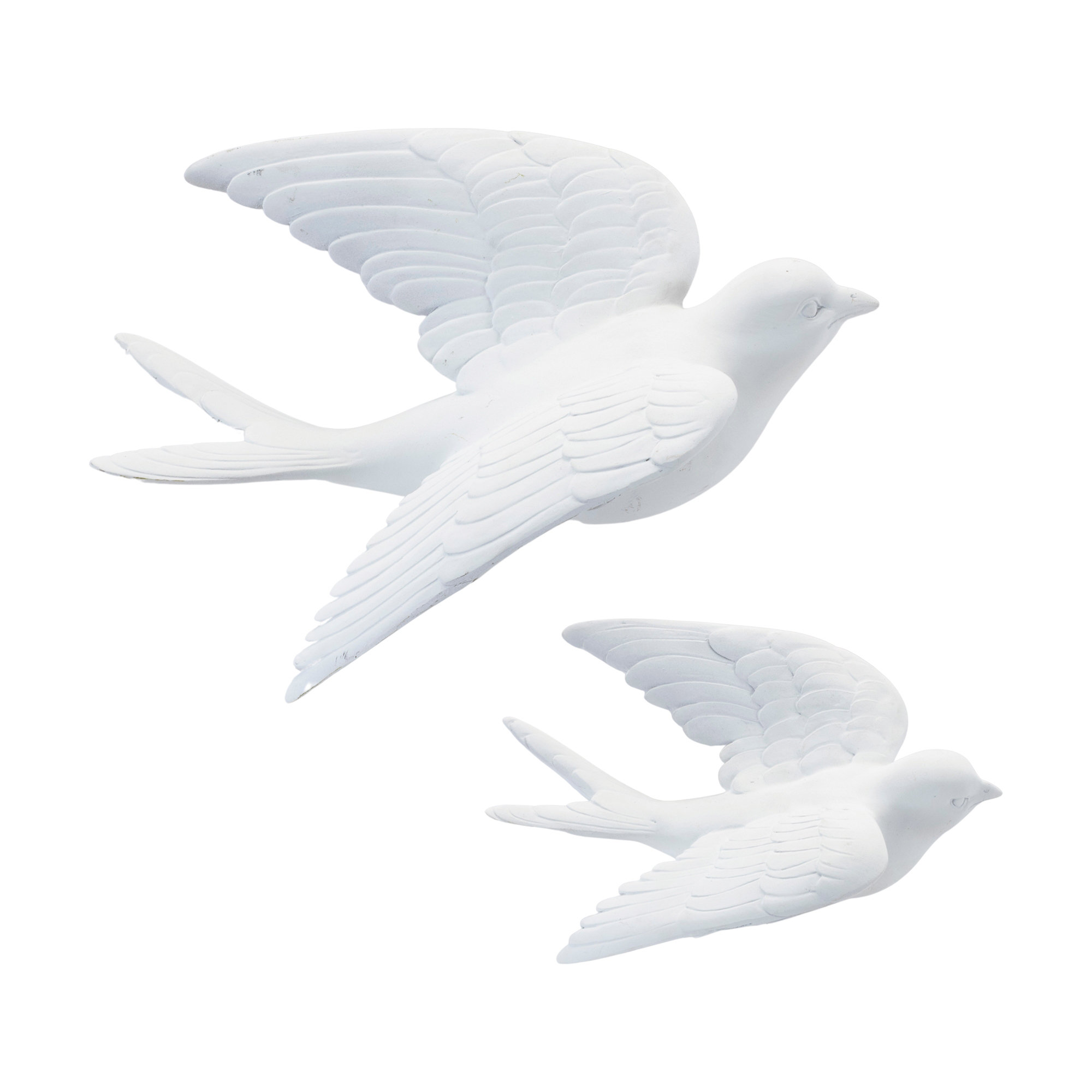 Winston Porter Flying Bird Wall Accent (Set of 2) | Wayfair