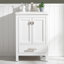 Willisville 24'' Single Bathroom Vanity with Porcelain Top