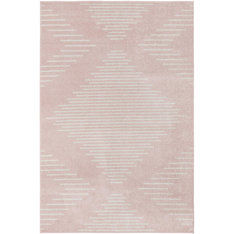 Striped Indoor Rug, Rectangle 6' x 9'