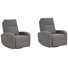 Paola 33" Upholstered Power Swivel Glider Recliner with Square Arms