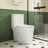 1.1/1.6 GPF Elongated Comfort Height Floor Mounted Onepiece Toilet ,  CUPC Certified, Watersense Cetified, Ceramic, White Color, Soft Close Seat