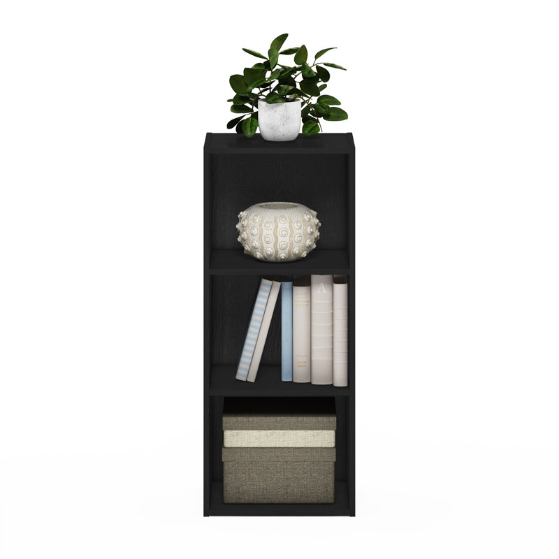 Kalista 3-Tier Open Shelf Bookcase, Blackwood