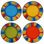 Ensemble de 4 assiettes à salade certifiées International