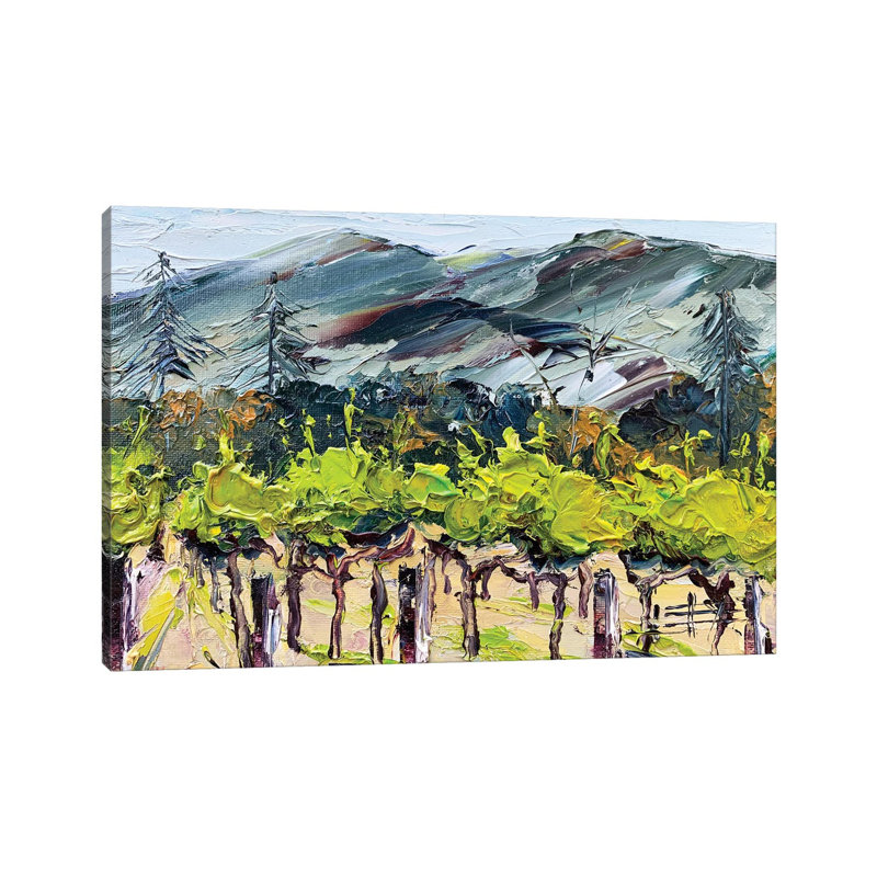 Folktale Winery by Lisa Elley - Wrapped Canvas Print, 20.32cm H x 20.32cm W x 1.905cm D