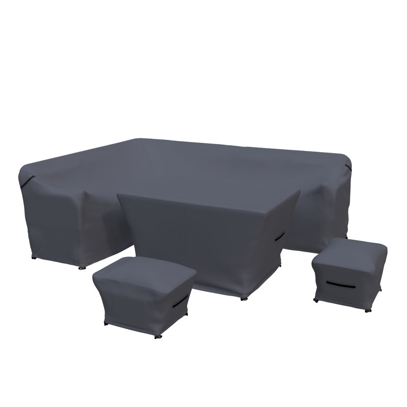 Ivet Outdoor Wicker Outdoor Conversation Set Group Seating Patio Furniture Covers