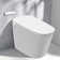 JACUZZI Smart Bidet Toilet, Auto Open/Close Lid, Soft Closing, Foot Sensor Flush, Instant Heating Seat, Warm Wash/Air Dryer, Front/Rear Wash