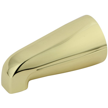 St. Regis Wall Mounted Tub Spout, Polished Brass