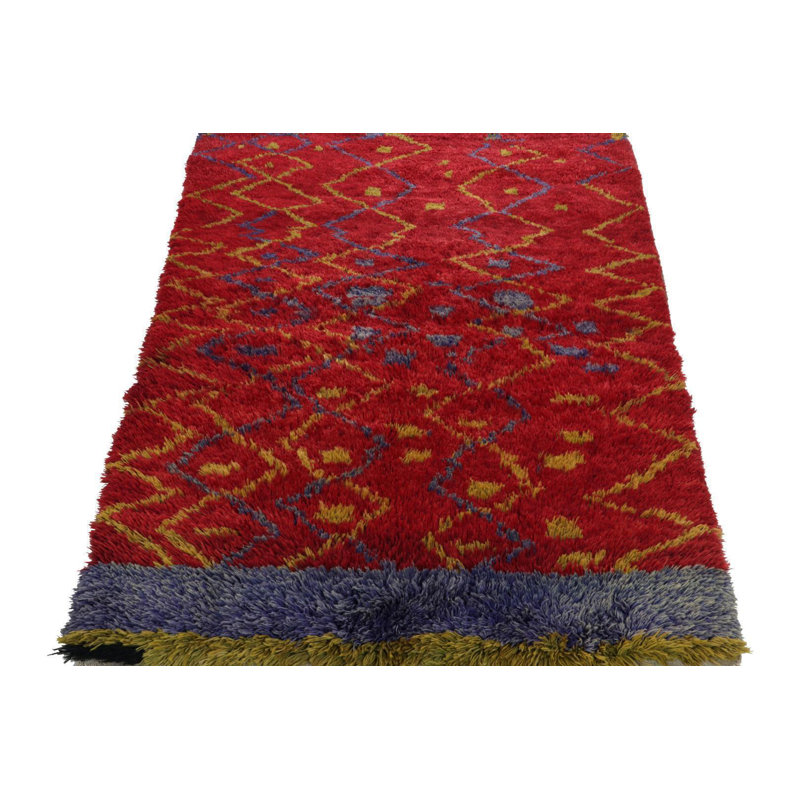 Tulu One-of-a-Kind 4'2" x 6'3" Hand Knotted Area Rug