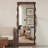 Medieval-Style Rectangular Wave-Shaped Frame Full-Length Mirror-118735309-118735310